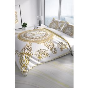 Monohome Gold Baraque Klasik Renkli Çift Kişilik 200x220 cm Nevresim Takımı