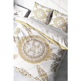 Monohome Gold Baraque Klasik Renkli Çift Kişilik 200x220 cm Nevresim Takımı