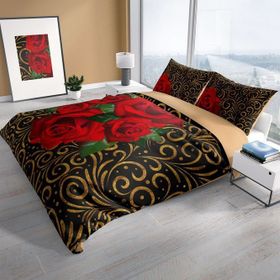 Monohome Gold Baraque Klasik Renkli Çift Kişilik 200x220 cm Nevresim Takımı