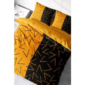 Monohome Gold Sembol 3D Pamuk Saten Çift Kişilik 200x220 cm Nevresim Takımı