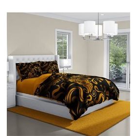 Monohome Gold Sembol 3D Pamuk Saten Çift Kişilik 200x220 cm Nevresim Takımı