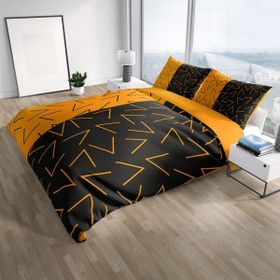 Monohome Gold Sembol 3D Renkli Çift Kişilik 200x220 cm Nevresim Takımı