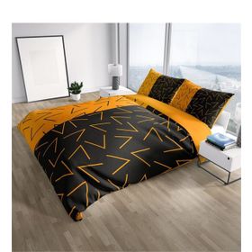 Monohome Gold Sembol 3D Renkli Çift Kişilik 200x220 cm Nevresim Takımı