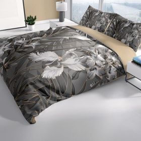 Monohome Gray Casual 3D Renkli Çift Kişilik 200x220 cm Nevresim Takımı