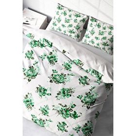 Monohome Green Garden Naturel Renkli Çift Kişilik 200x220 cm Nevresim Takımı