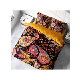 Monohome Indiano 3D Pamuk Saten Çift Kişilik 200x220 cm Nevresim Takımı