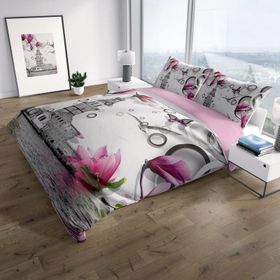 Monohome İstanbul 3D Pamuk Saten Çift Kişilik 200x220 cm Nevresim Takımı