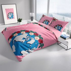 Monohome Kadınlar Günü I 3D Renkli Çift Kişilik 200x220 cm Nevresim Takımı