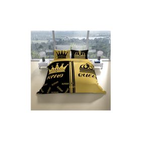 Monohome King-Queen 3D Pamuk Saten Çift Kişilik 200x220 cm Nevresim Takımı