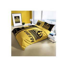 Monohome King-Queen 3D Pamuk Saten Çift Kişilik 200x220 cm Nevresim Takımı