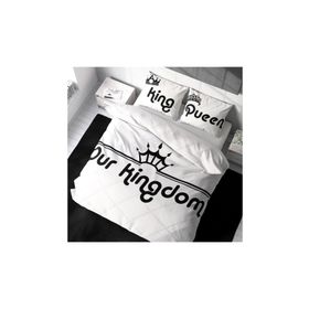 Monohome Kingdom Room 3D Renkli Çift Kişilik 200x220 cm Nevresim Takımı