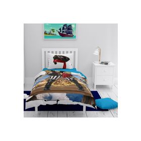 Monohome Korsan 3D Pamuk Saten Çocuk 160x220 cm Nevresim Takımı