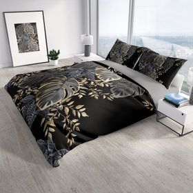 Monohome Leaf 3D Pamuk Saten Çift Kişilik 200x220 cm Nevresim Takımı
