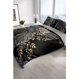 Monohome Leaf 3D Pamuk Saten Çift Kişilik 200x220 cm Nevresim Takımı
