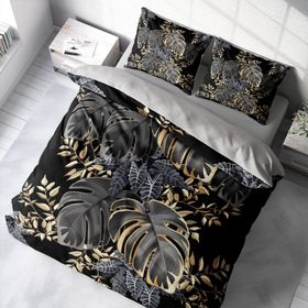 Monohome Leaf 3D Pamuk Saten Çift Kişilik 200x220 cm Nevresim Takımı