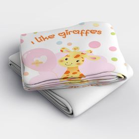 Monohome Like Giraffe 3D Pamuk Saten Bebek Nevresim Takımı