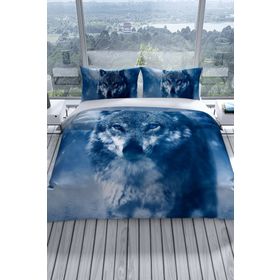 Monohome Lonely Wolf Naturel Renkli Çift Kişilik 200x220 cm Nevresim Takımı