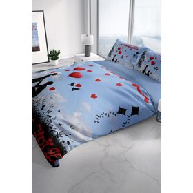 Monohome Love Balloon 3D Renkli Çift Kişilik 200x220 cm Nevresim Takımı