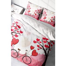 Monohome Love XI 3D Çift Kişilik 200x220 cm Nevresim Takımı