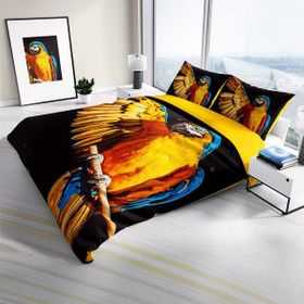 Monohome Macaw Parrot Naturel Renkli Çift Kişilik 200x220 cm Nevresim Takımı