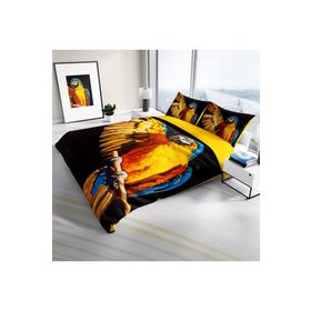 Monohome Macaw Parrot Naturel Renkli Çift Kişilik 200x220 cm Nevresim Takımı