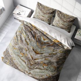 Monohome Marble Modern Renkli Çift Kişilik 200x220 cm Nevresim Takımı