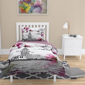 Monohome Mariposa 3D Renkli Çift Kişilik 200x220 cm Nevresim Takımı