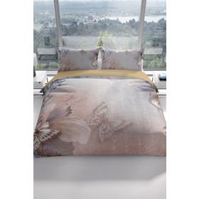 Monohome Mariposa 3D Renkli Çift Kişilik 200x220 cm Nevresim Takımı