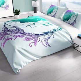 Monohome Moon 3D Dijital Baskılı Çift Kişilik 200x220 cm Nevresim Takımı