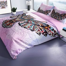Monohome Mr. Owl 3D Pamuk Saten Çift Kişilik 200x220 cm Nevresim Takımı