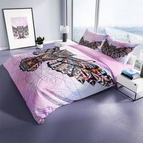 Monohome Mr. Owl Naturel Renkli Çift Kişilik 200x220 cm Nevresim Takımı