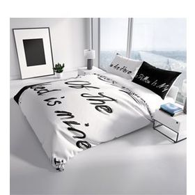 Monohome My Bed 3D Pamuk Saten Çift Kişilik 200x220 cm Nevresim Takımı