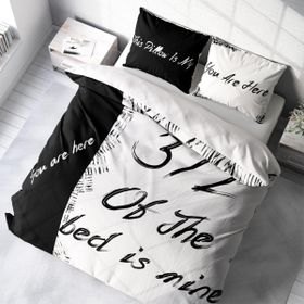 Monohome My Bed 3D Pamuk Saten Çift Kişilik 200x220 cm Nevresim Takımı