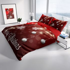 Monohome NY Flake 3D Pamuk Saten Çift Kişilik 200x220 cm Nevresim Takımı