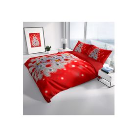 Monohome NY Pine 3D Pamuk Saten Çift Kişilik 200x220 cm Nevresim Takımı