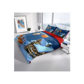 Monohome NY Wish 3D Pamuk Saten Çift Kişilik 200x220 cm Nevresim Takımı
