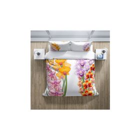 Monohome Orchid Naturel Renkli Çift Kişilik 200x220 cm Nevresim Takımı