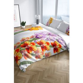 Monohome Orchid Naturel Renkli Çift Kişilik 200x220 cm Nevresim Takımı