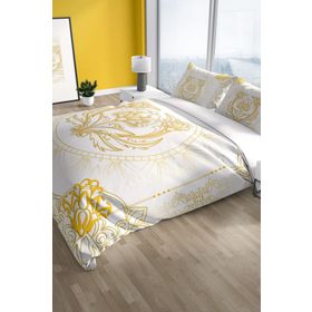 Monohome Osmanlı I 3D Pamuk Saten Çift Kişilik 200x220 cm Nevresim Takımı