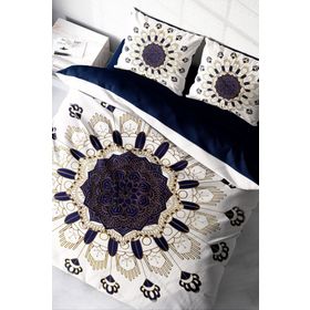 Monohome Osmanlı III 3D Pamuk Saten Çift Kişilik 200x220 cm Nevresim Takımı
