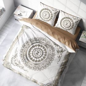 Monohome Osmanlı IX 3D Pamuk Saten Çift Kişilik 200x220 cm Nevresim Takımı