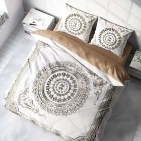 Monohome Osmanlı IX 3D Pamuk Saten Çift Kişilik 200x220 cm Nevresim Takımı