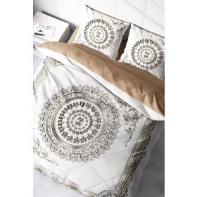 Monohome Osmanlı IX 3D Pamuk Saten Çift Kişilik 200x220 cm Nevresim Takımı