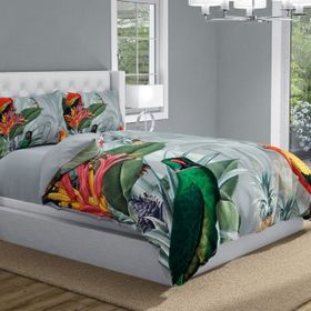 Monohome Parworld 3D Pamuk Saten Çift Kişilik 200x220 cm Nevresim Takımı