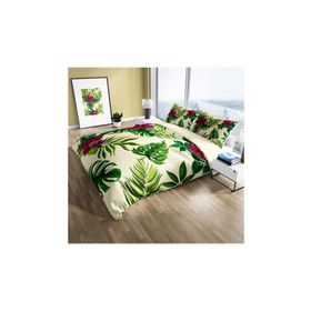 Monohome Peace Of The Green Naturel Renkli Çift Kişilik 200x220 cm Nevresim Takımı