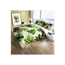 Monohome Peace Of The Green Naturel Renkli Çift Kişilik 200x220 cm Nevresim Takımı