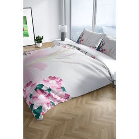 Monohome Peacock 3D Pamuk Saten Çift Kişilik 200x220 cm Nevresim Takımı