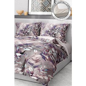 Monohome Premium Luxury 3d Pamuk Saten Bird Çift Kişilik Nevresim Takımı