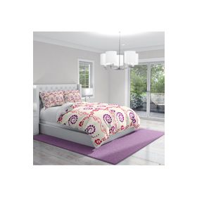 Monohome Purple Hypnosis Klasik Renkli Çift Kişilik 200x220 cm Nevresim Takımı