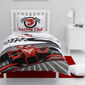 Monohome Racer 3D Pamuk Saten Çocuk 160x220 cm Nevresim Takımı